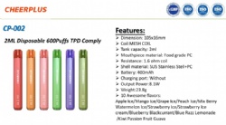 L02--TPD comply 2ml Disposable Vape